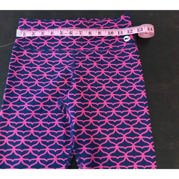 Vineyard Vines Whale Tail Around Town Patterned Leggings - Size EX Small - NWT - Picture 6 of 13